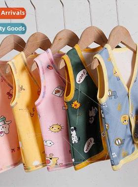 Children warm undershirt padded thickened boys girls shoulde