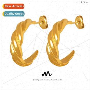 not niche earrings shaped twisted color lose does Europe