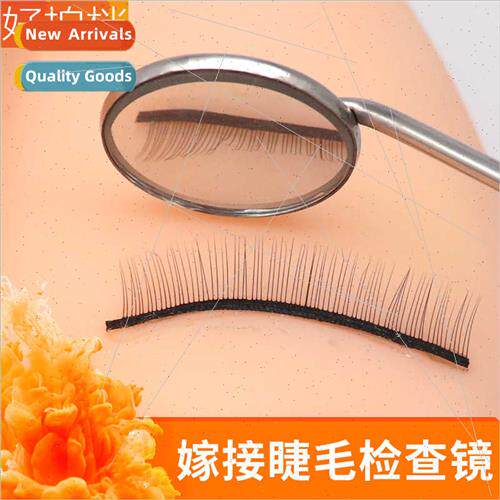 Eyelash extensions mirror eyelash artist handheld stainless