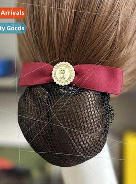 Flight Attendant Attendant Bank Professional Hairnet Head Fl