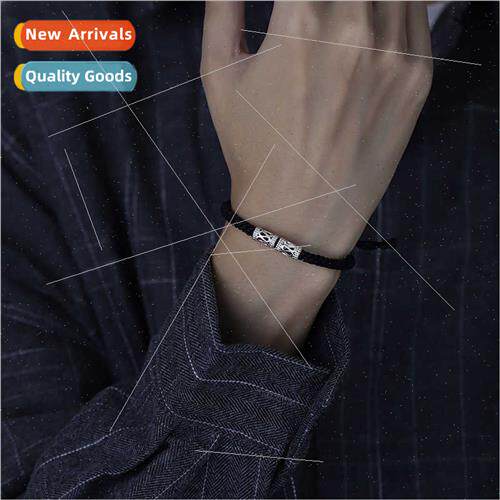 Vintage peace pattern bracelet men tide hundreds bracelets d