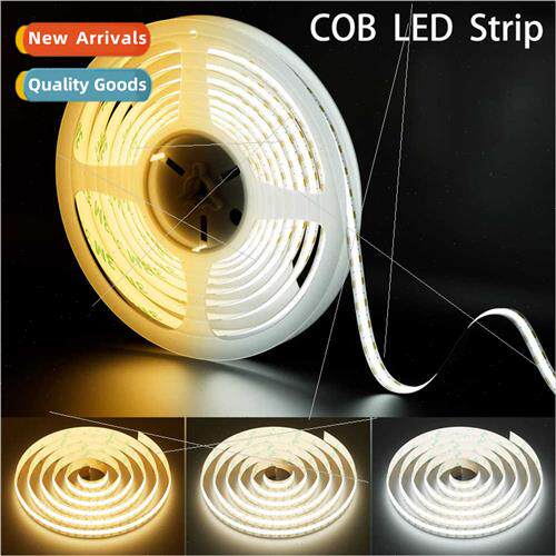 cob12v low voltage strip light high brightness no dark area
