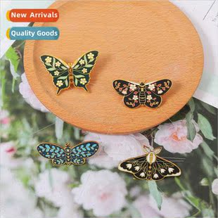 series alloy badge New cartoon insect creative color jewelry