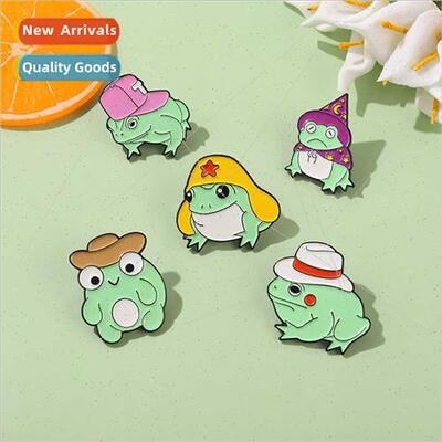 Cartoon Frog Set Magic Hat Modelling Series Clothes Bags Acc