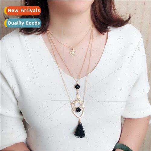 Tao micro business Korean jewelry gold multi-layer necklace