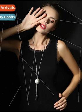 Pendant ladies alloy tassel long fashion jewelry retro simpl