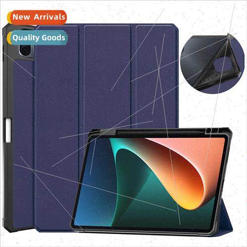 适用Xiaomi Tablet 5 Protective Case Xiaomi Pad5Pro Tri-fold