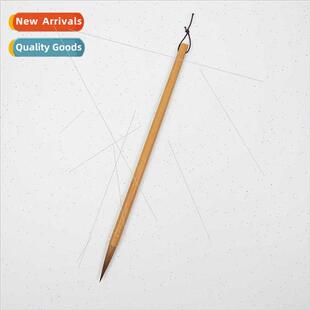 Changfeng Bamboo Adult ngle Student Brush Hair Wolf Stick