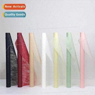 waterproflower cotton wrapping paper flo Rolls material milk