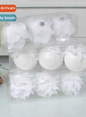 Christmas Tree Christmas Balls Hanging Whe Petal Foam Balls