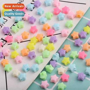 pentagram smiley mixed Acrylic children beads diy earl loose