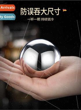 304 Round Ice Pellets Whiskey Cooling Stones Instant Metal P