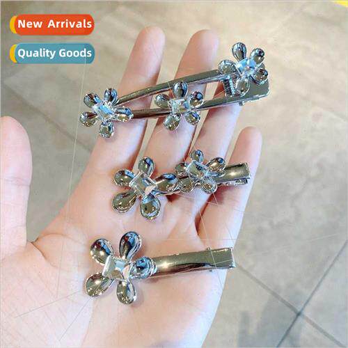 Premium sense liquid metal hair clips female Spice Girls win