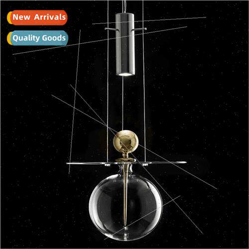 Designer sample room water drop glass globe light metal Scan