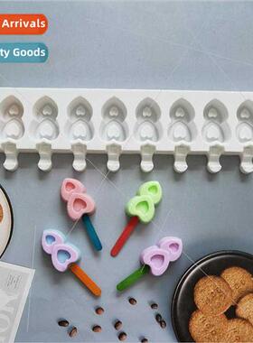 8-Pair Love 494 Chocolate Biscu Cake Mold Ice Cream Candy li