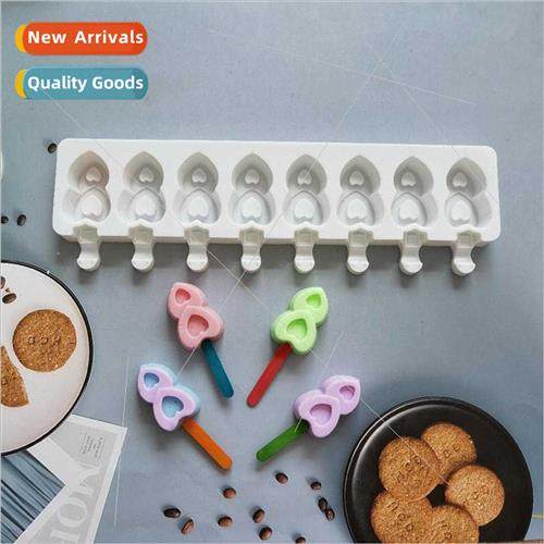 8-Pair Love 494 Chocolate Biscu Cake Mold Ice Cream Candy li