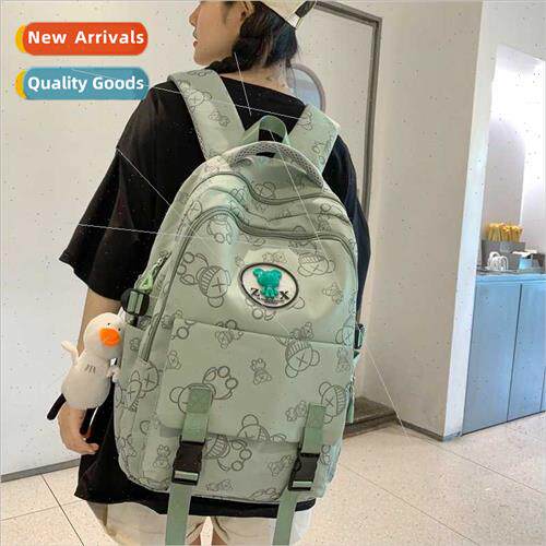 Shoulder bag female schoolbag double backpack large capacy t