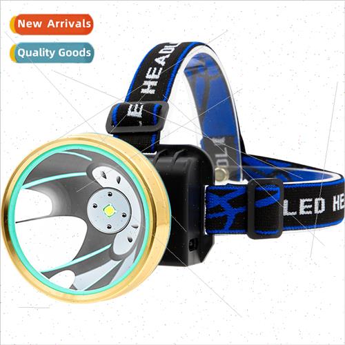 Electricy display sensor headlamp gold circle light cup head
