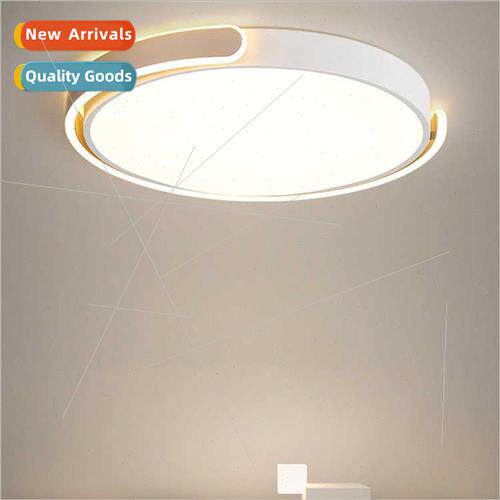 Scandinavian master bedroom ceiling light round led simple m