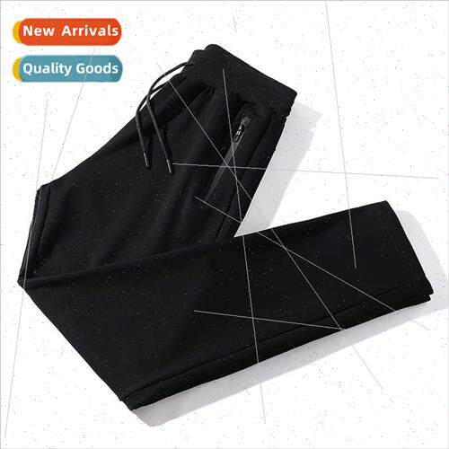 2023 fall new cotton sports casual pants men large size pant