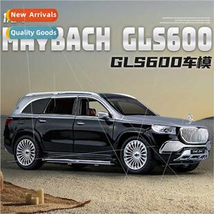 1:24 Maybach GLS600 simulation alloy model back wh sound lig