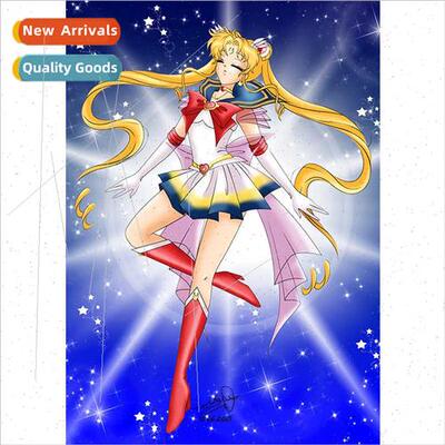 New hand-applied diamond full diamond living room art charac