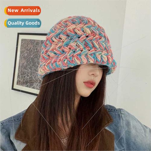 Personalised colourful show face beanie children autumn wint