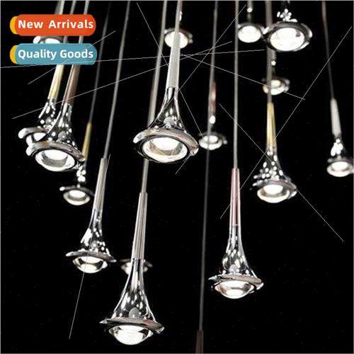 Chandelier commercial simple light luxury meteor shower smal