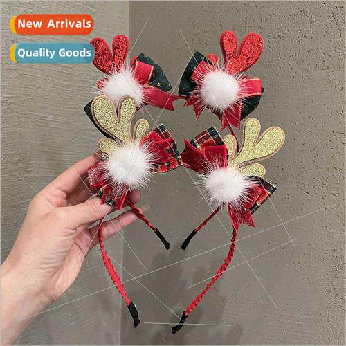 Christmas cute super cute hair band female headband 2023 gir