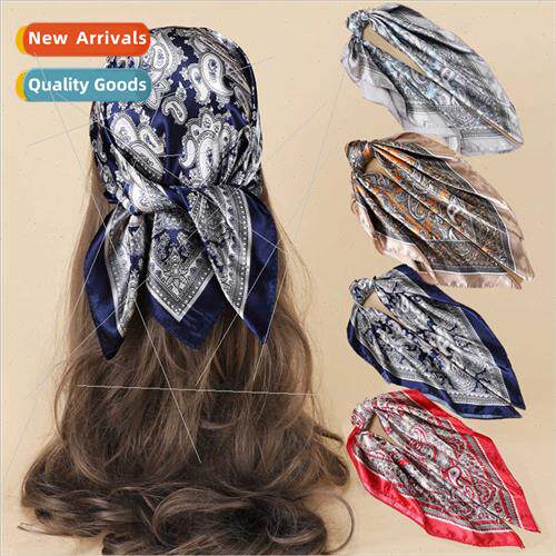 New cashew 60cm simulation silk scarf stewardess career deco