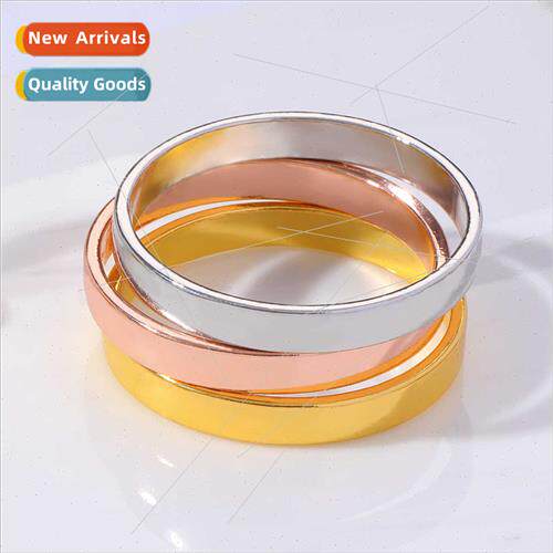 new simple napkin buckle hotel table metal napkin ring round