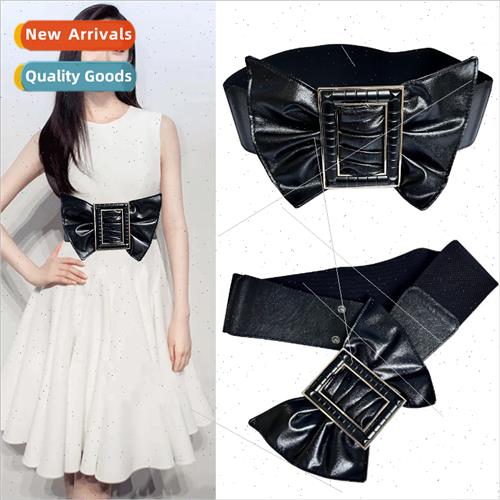 Bow Fashion Waistband Women Decorative Wide Belt Skirt Dress 模玩/动漫/周边/娃圈三坑/桌游 其他类型纸模 原图主图