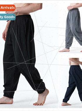 striped men casual pants spring new men K52