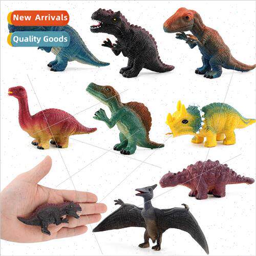 model 6 mini triceratops pterodactyl plastic educational toy