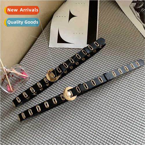 Spring Summer punk hip-hop belt female wide belt multiple ho