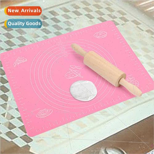 40*30cm household silicone mat kneading mat thickened rollin