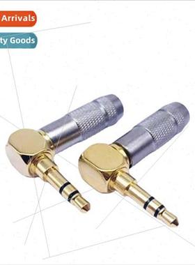 Headphone 3.5 Stereo Plug 90 Degree Elbow Right Angle L-Shap