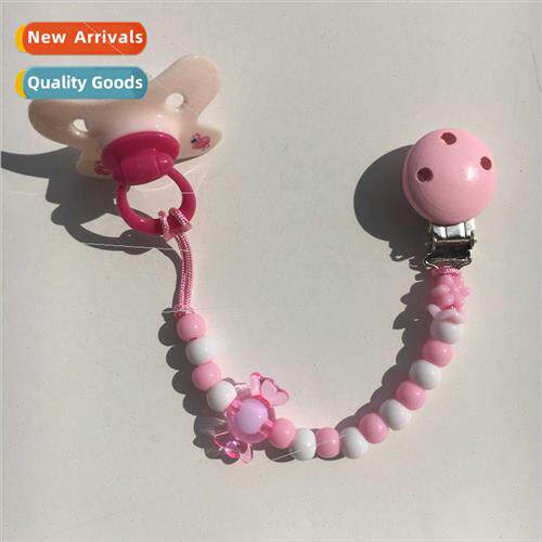 Newborn baby baby pacifier chain clip buckle anti-drop belt