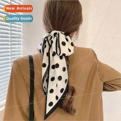 mulation silk diagonal large polka dot silk scarf new varieg