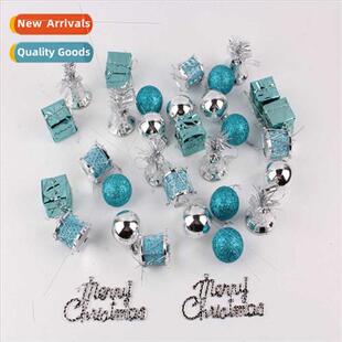 Christmas Tree Decorations 32pcs Lake Blue Christmas Dodo Ba