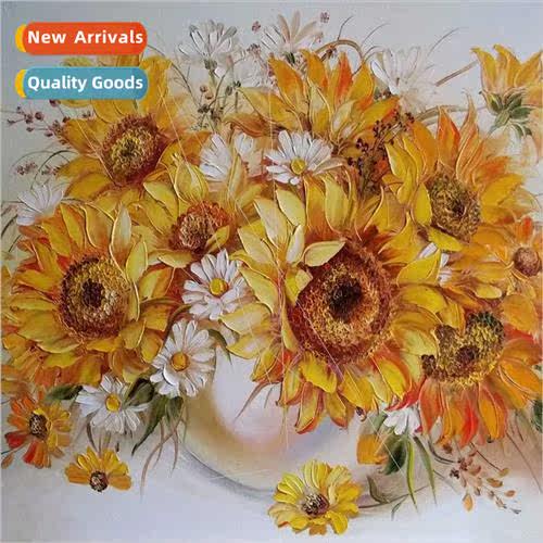 Cross Stch New DIY Sunflower Full Stch mple Handmade Thread