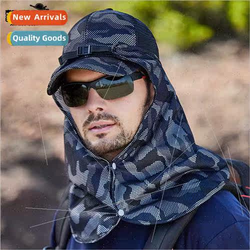 9001 mountaineering sun hat men summer sunscreen shade outdo