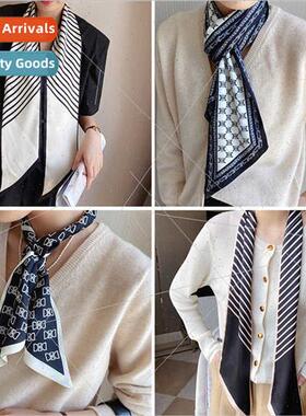 New nd ribbon 14*150 simulation silk pointed long strip scar