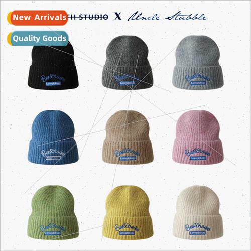 Autumn winter wool cap female ins wind students couple color