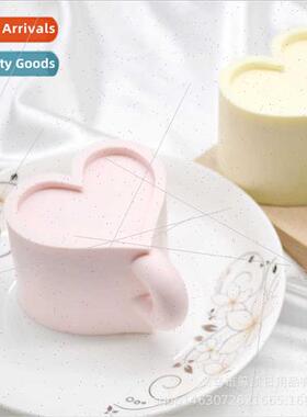 mulation love heart mark cup aromatherapy candle holder moul