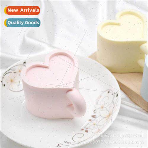 mulation love heart mark cup aromatherapy candle holder moul