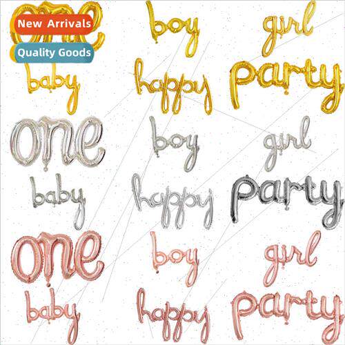 amese lowercase birthday letters party one baby baby birthda