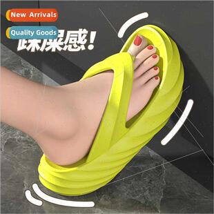 eva ad sh sense thick bottom flip-flops female summer new -s