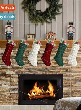 2023 Christmas Stocking Knted Small 14 inch Christmas Stocki