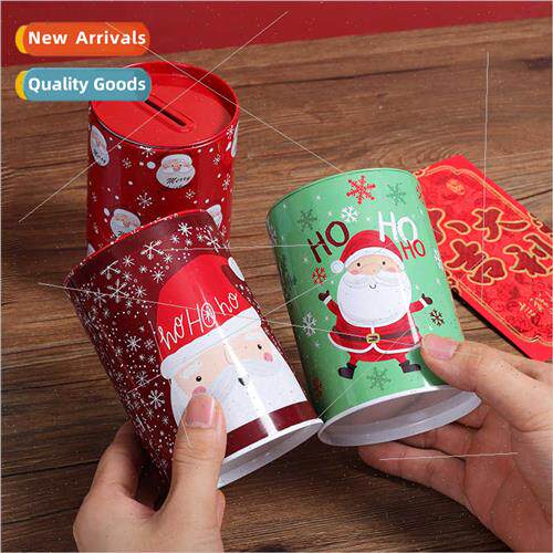 Cute Christmas money bank bedroom study decorations round co
